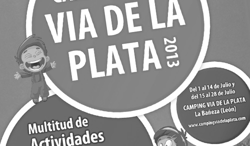 Cartel Campamento Vía de la Plata 2013